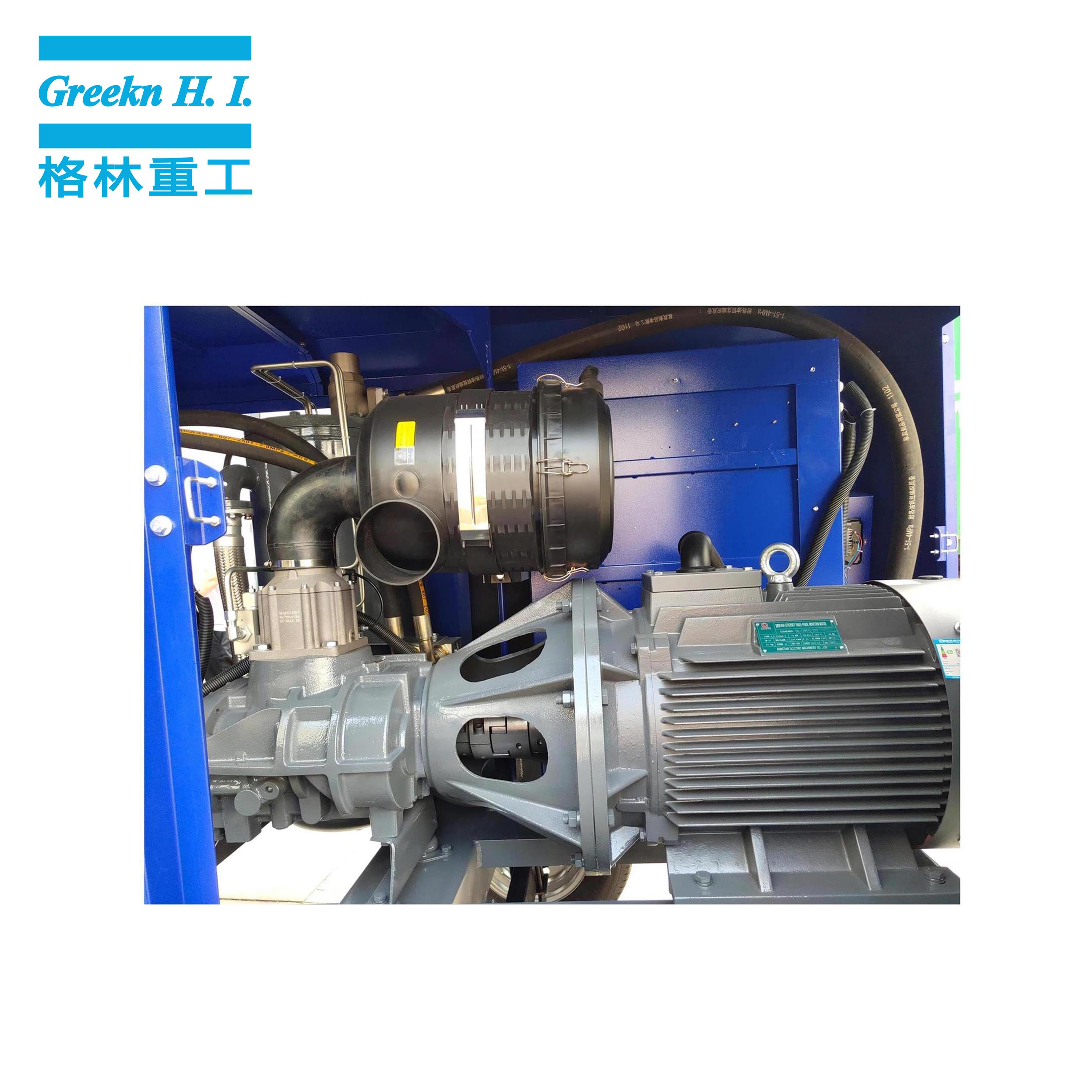 Greek Compressor EM12/10 Electric Mobile Screw Air Compressor