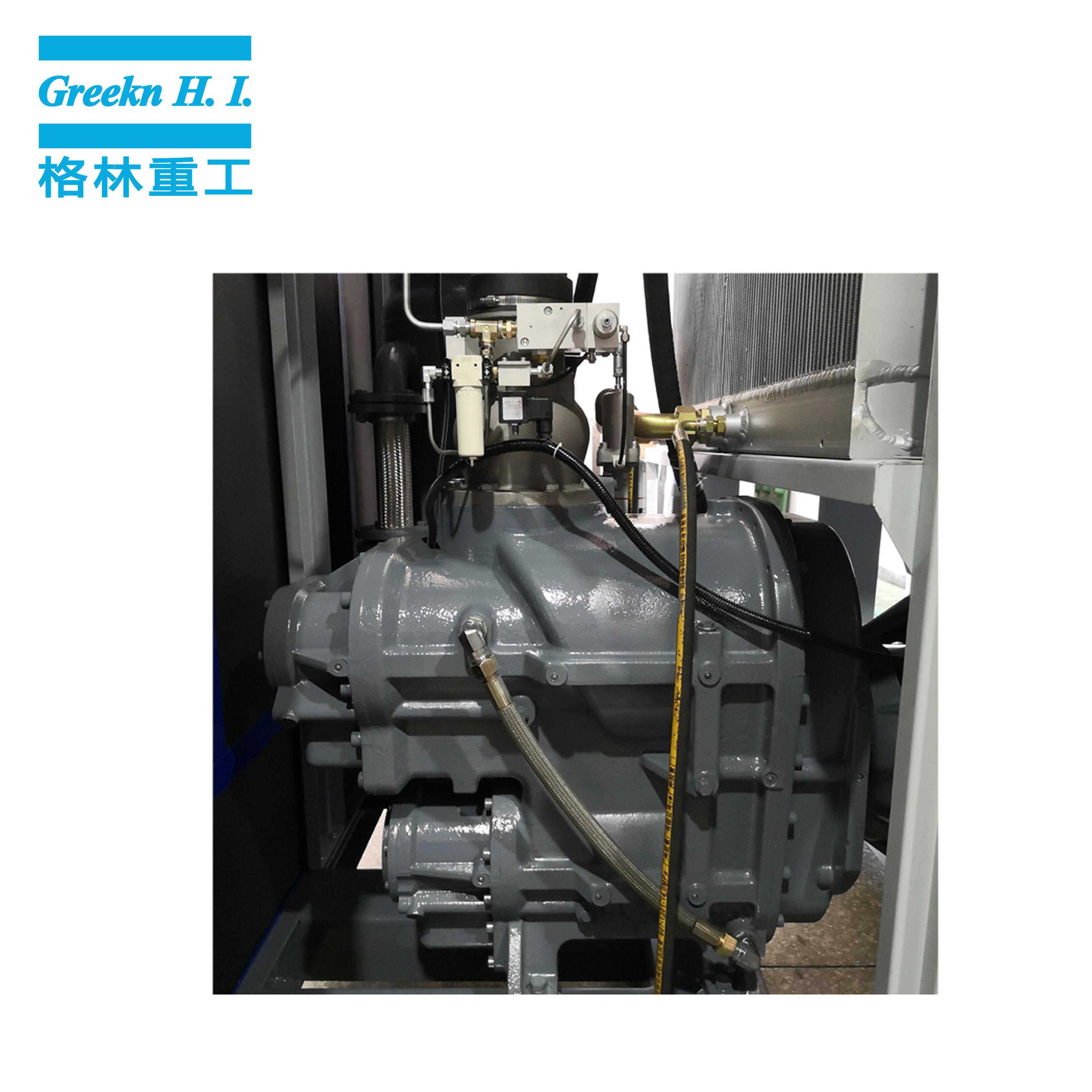 Greek Compressor GA110+VSD Two-stage rotary screw air compressor