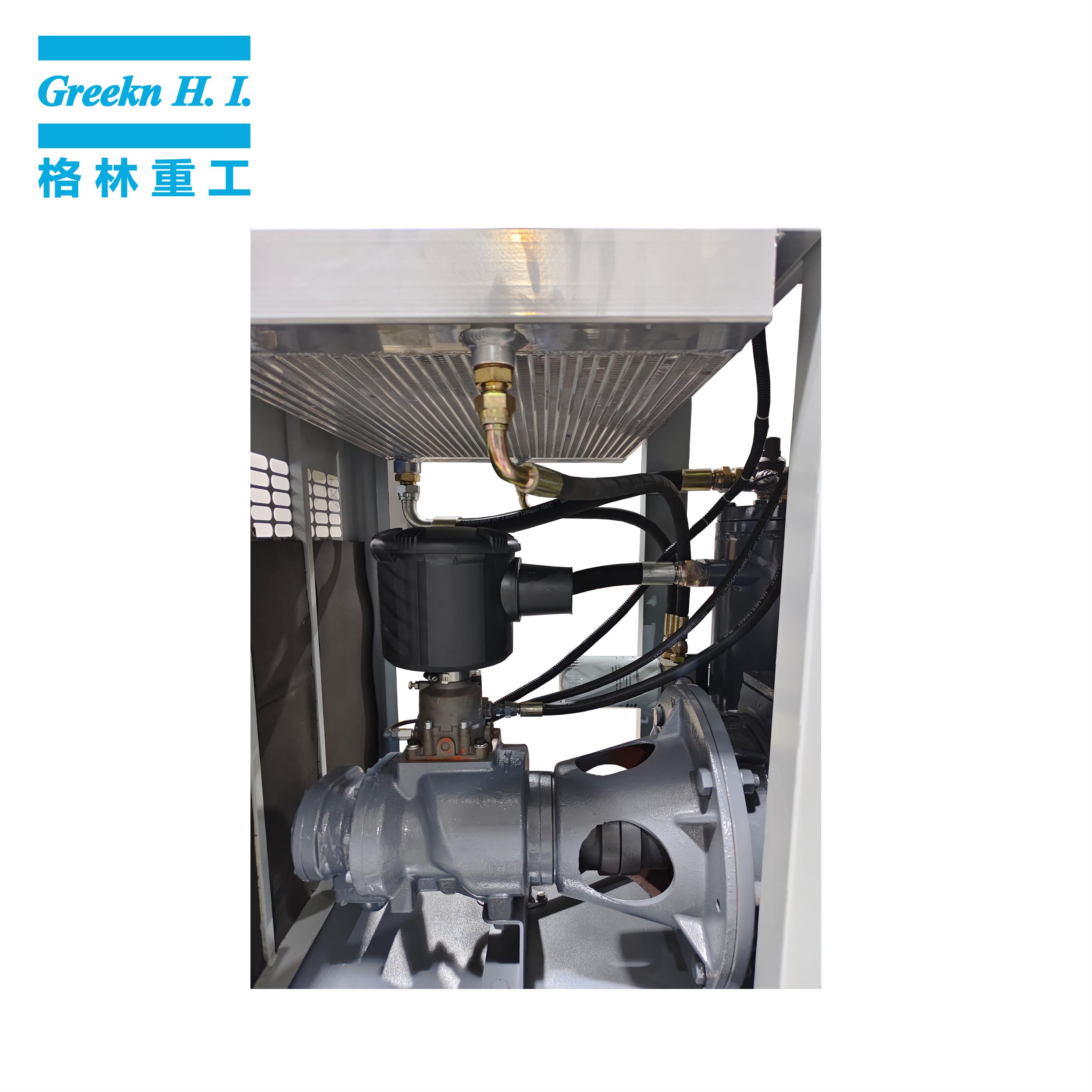 Greek Compressor GA11T Industrial screw air compressor easy installation